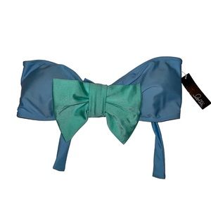 NWT | Lolli Swim | Bow Bikini Top | Large